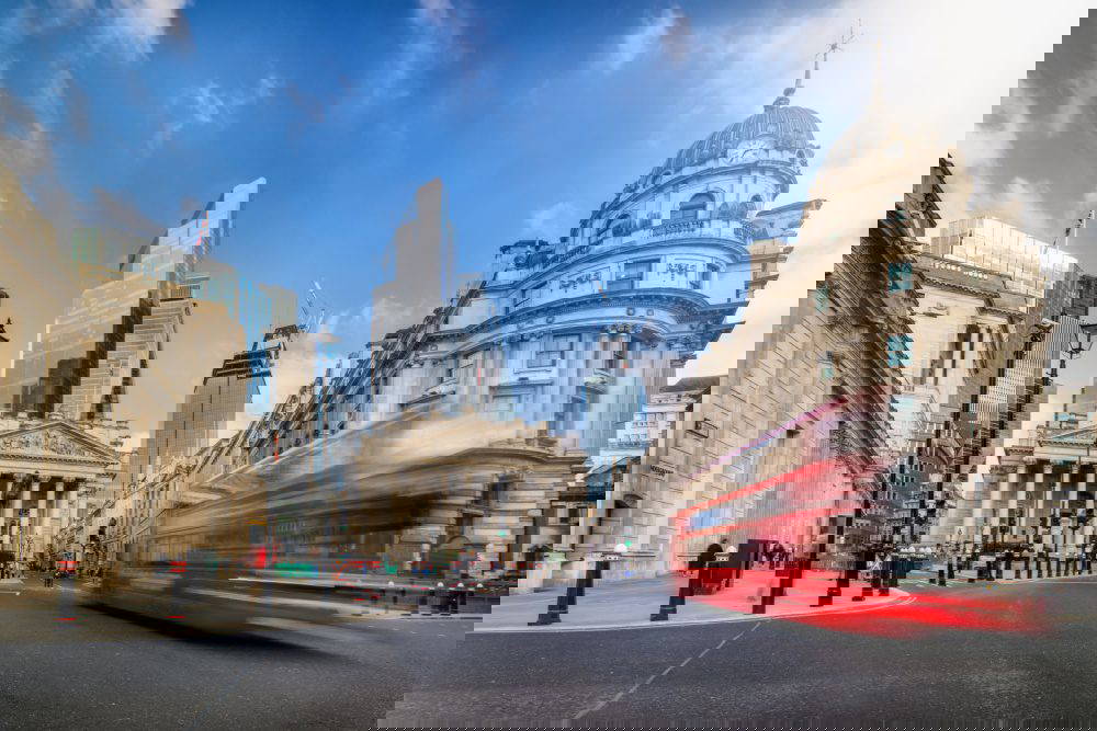 The Bank of England in London.